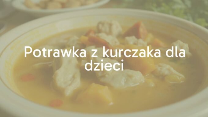 A creamy chicken stew in a bowl, soft texture, with tender chicken pieces and colorful vegetables, warm and inviting, family table setting, soft lighting, realistic.