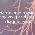 Abstract representation of nerve fibers with damaged myelin sheaths, blue and white color scheme, medical illustration style.