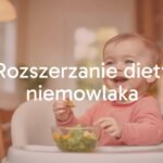 Happy baby eating mashed vegetables, high chair, soft lighting, warm and inviting kitchen, realistic.