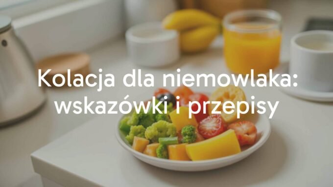 Healthy baby food on a small plate, soft lighting, cozy kitchen setting, realistic.