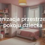 A well-organized child's bedroom with toys neatly arranged on shelves, a cozy bed, a study desk with books, and warm lighting, creating a peaceful and functional space for play and learning, realistic style.