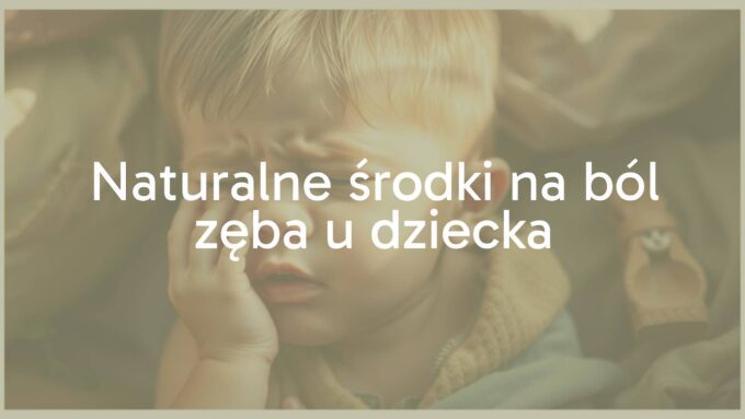 A child with a toothache, natural remedies like chamomile and cloves, soothing atmosphere, gentle lighting, realistic.