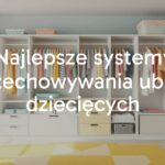 Modern children's clothing storage system, functional and colorful, organized wardrobe with modular furniture, bright and cheerful nursery room, realistic style.