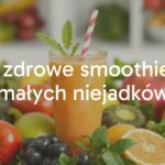 Colorful healthy smoothie in a glass with fresh fruits and vegetables around, cheerful and bright, kid-friendly, vibrant and inviting, realistic.