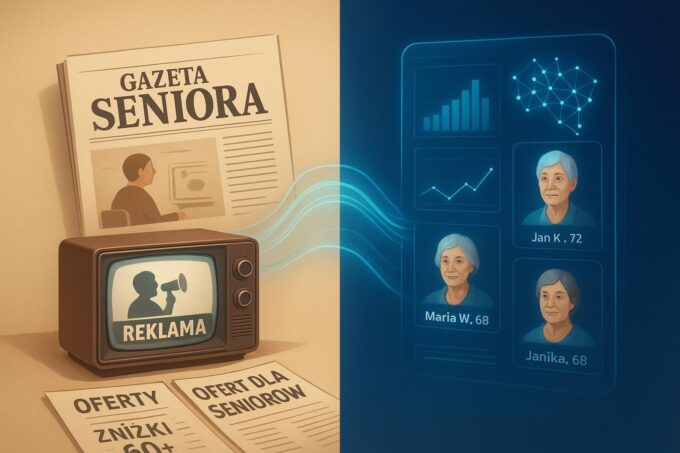 Marketing dla seniorów: tradycyjne podejście vs. strategie AI-native w 2027 roku